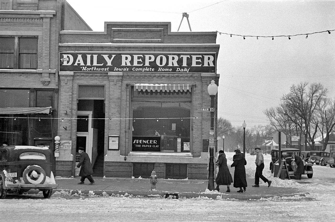 Spencer Daily Reporter Rust Communications